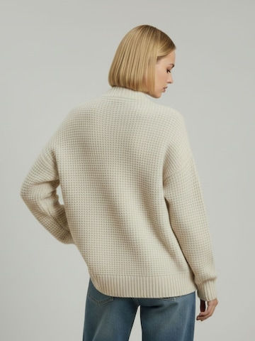 WEARABLE STORIES Cardigan 'Fiona' i beige
