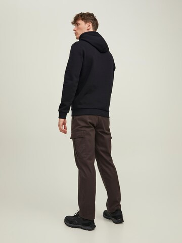JACK & JONES Sweatshirt 'Berg' in Black