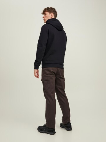 JACK & JONES Sweatshirt 'Berg' in Zwart