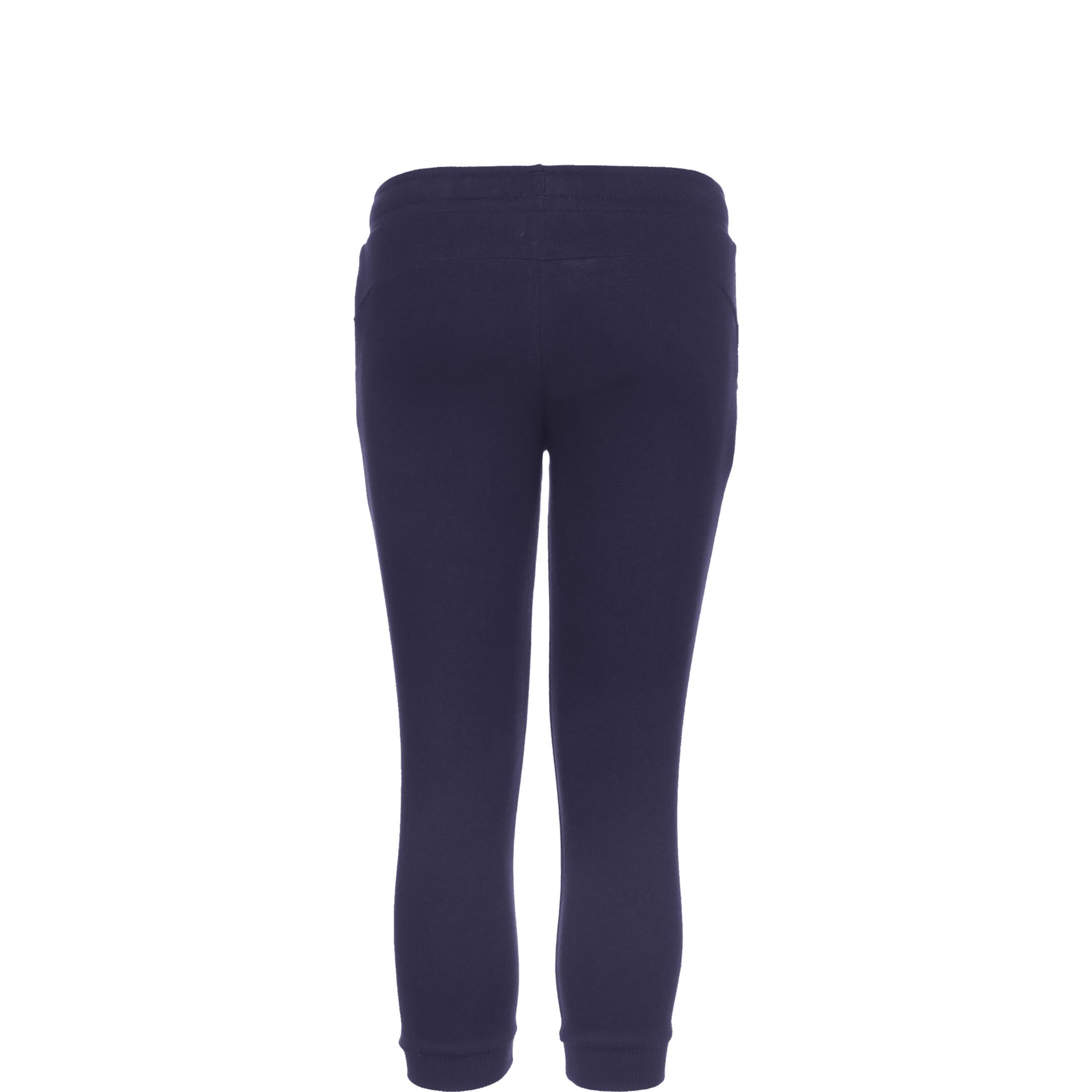 PUMA Tapered Sportbroek in Blauw