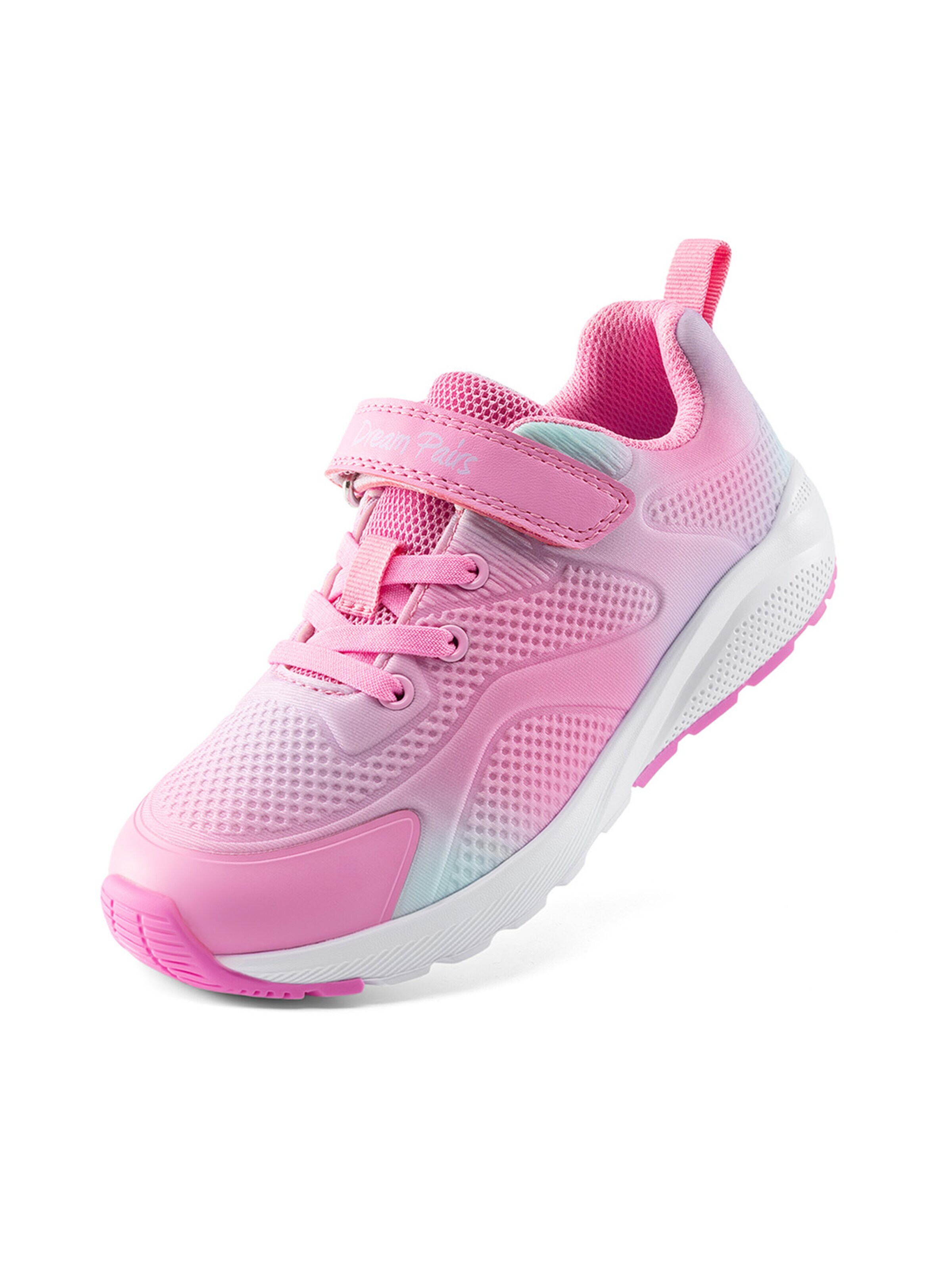 Baskets 'DREAM PAIRS Mädchen Laufschuhe Kinder Sneakers' Dream Pairs en rose : devant