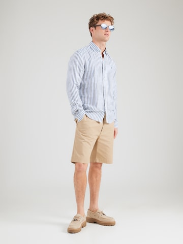 BOSS Rovný strih Košeľa 'LIAM' - Modrá