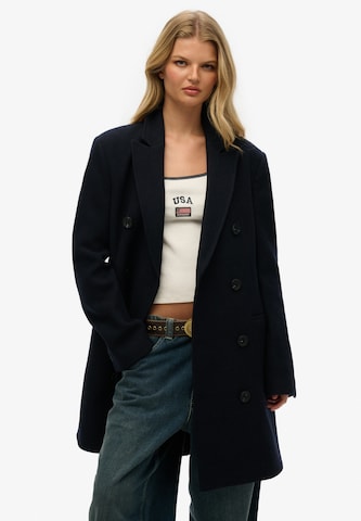 Superdry Tussenmantel in Blauw