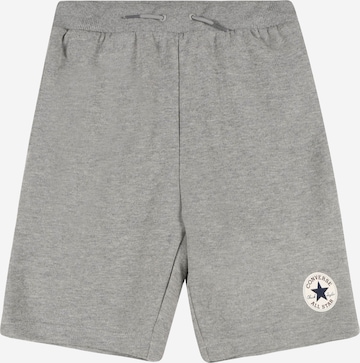 CONVERSE Regular Trousers in Grey: front
