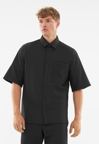 Johnny Urban Shirt 'Mason' in Zwart: voorkant