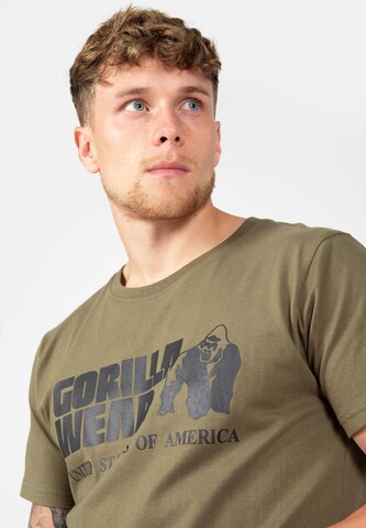 T-Shirt fonctionnel Gorilla Wear en vert