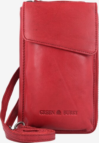 GREENBURRY Smartphone Case in Red: front