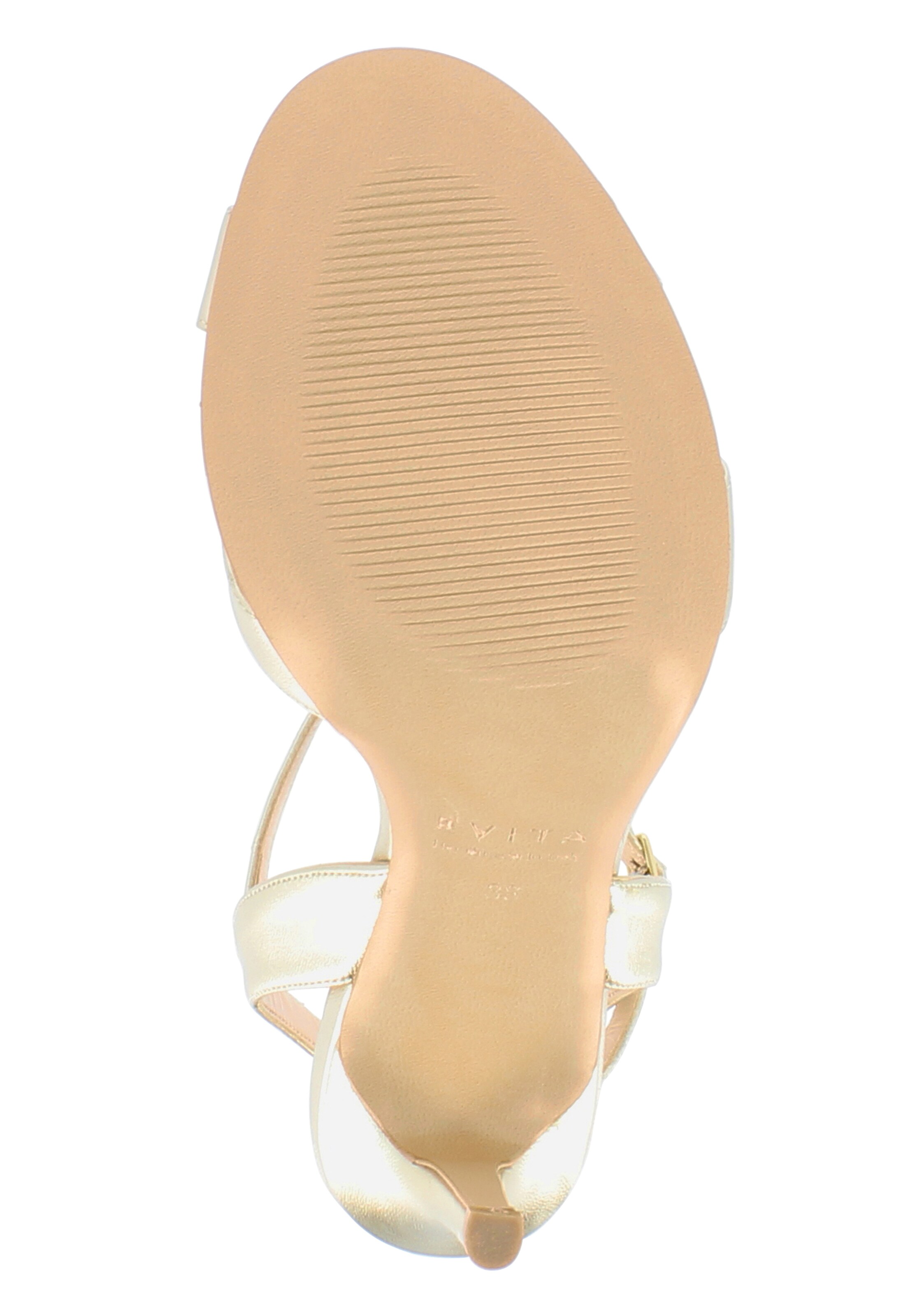 EVITA Strap sandal in Gold