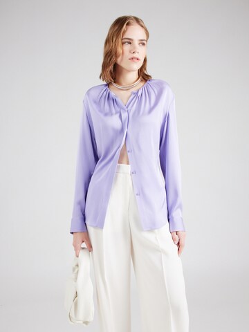 BOSS Blouse 'Banorah' in Lila: voorkant