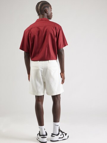 Loosefit Pantaloni chino di Abercrombie & Fitch in bianco
