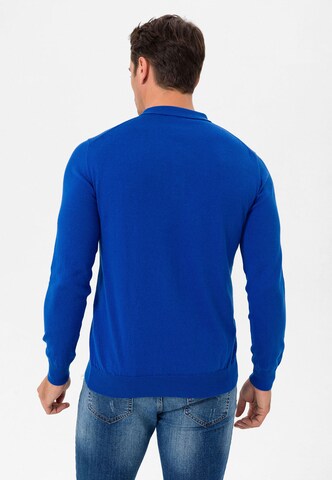 Pull-over Jimmy Sanders en bleu