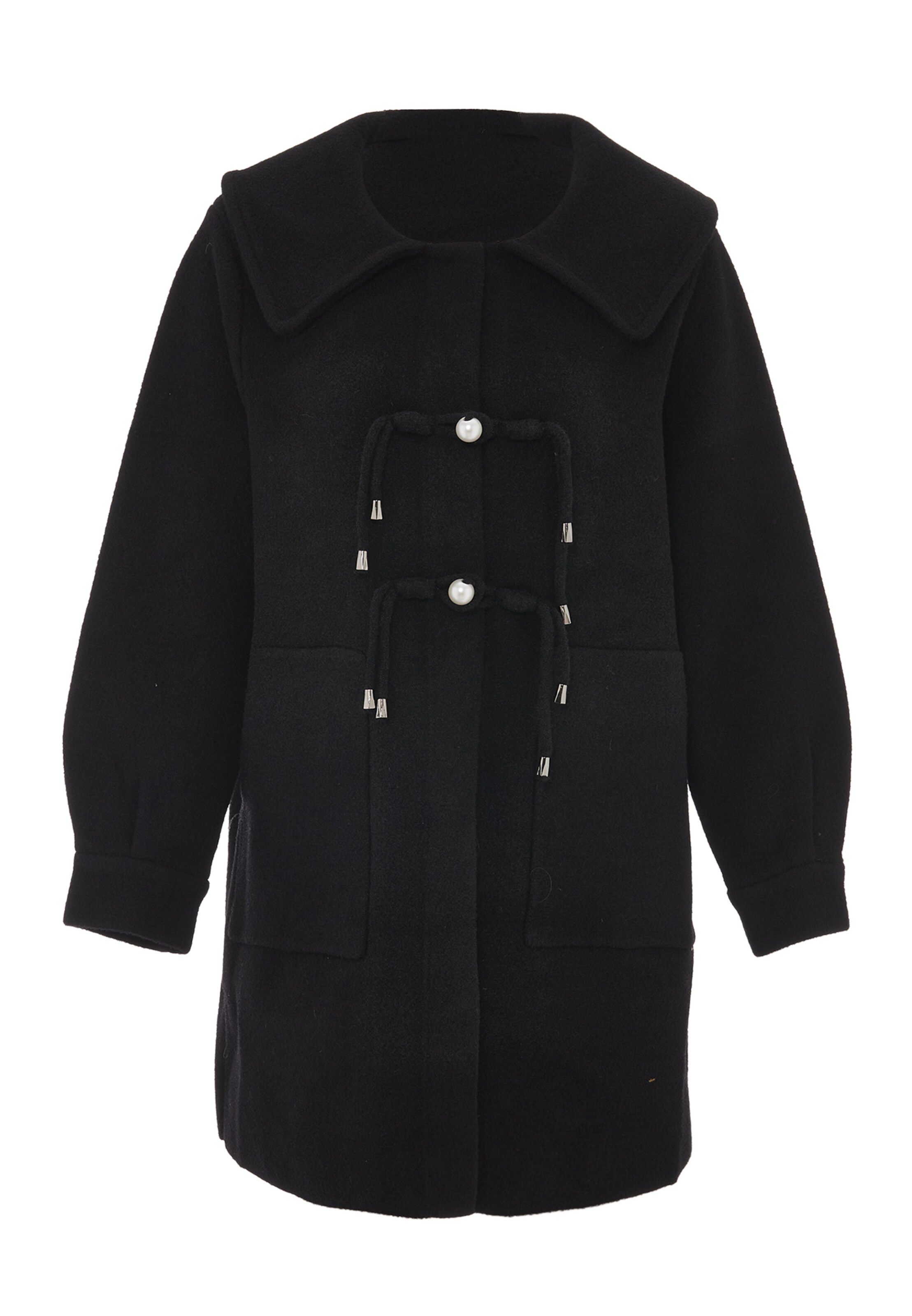 CELOCIA - Casaco de malha em preto: frente