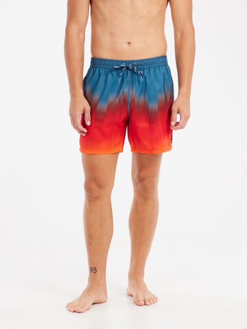 PROTEST Badeshorts 'PRTBowery' in Rot