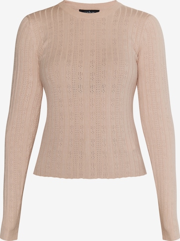 Pull-over 'Nowles' usha BLACK LABEL en rose : devant