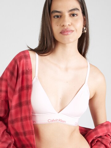 Triangolo Reggiseno di Calvin Klein Underwear in rosa: frontale