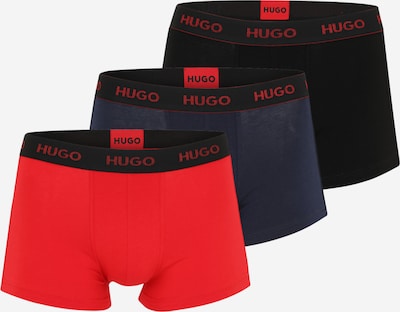 Boxer trumpikės iš HUGO, spalva – tamsiai mėlyna / raudona / juoda, Prekių apžvalga
