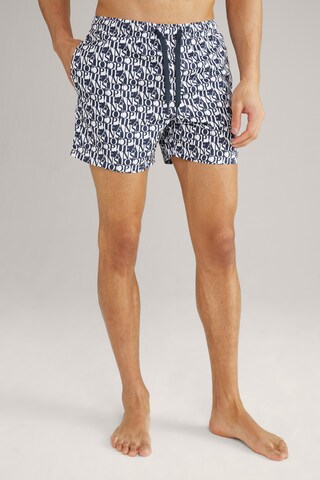 JOOP! Jeans Board Shorts in Blue: front