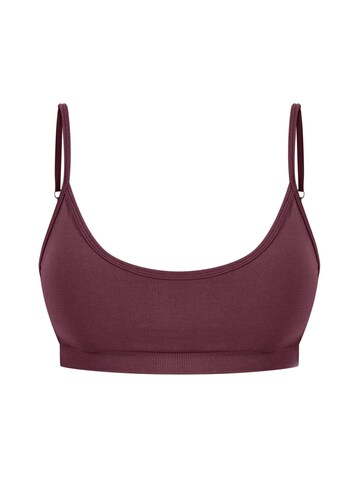 Smilodox Sport BH ' Layne ' in Lila: Vorderseite