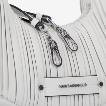 Borsa a mano 'Kushion' di Karl Lagerfeld in bianco