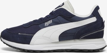 Baskets basses 'Road Rider' PUMA en bleu : devant