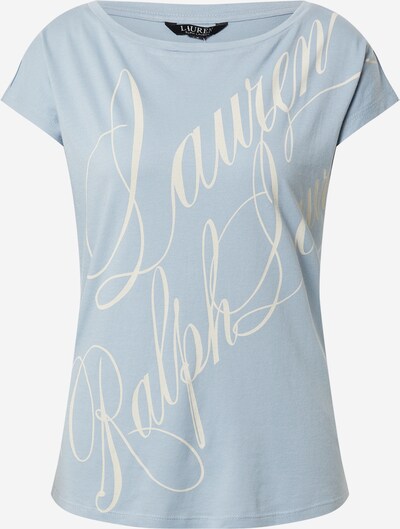 Lauren Ralph Lauren Majica 'Grieta' | opal / bela barva, Prikaz izdelka