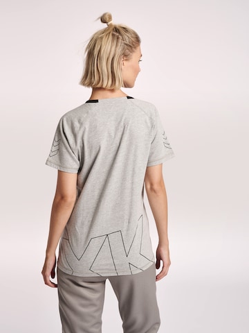 T-shirt fonctionnel 'Cima' Hummel en gris