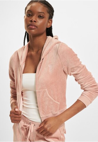 Juicy Couture Sweatjacke 'Robyn' in Pink