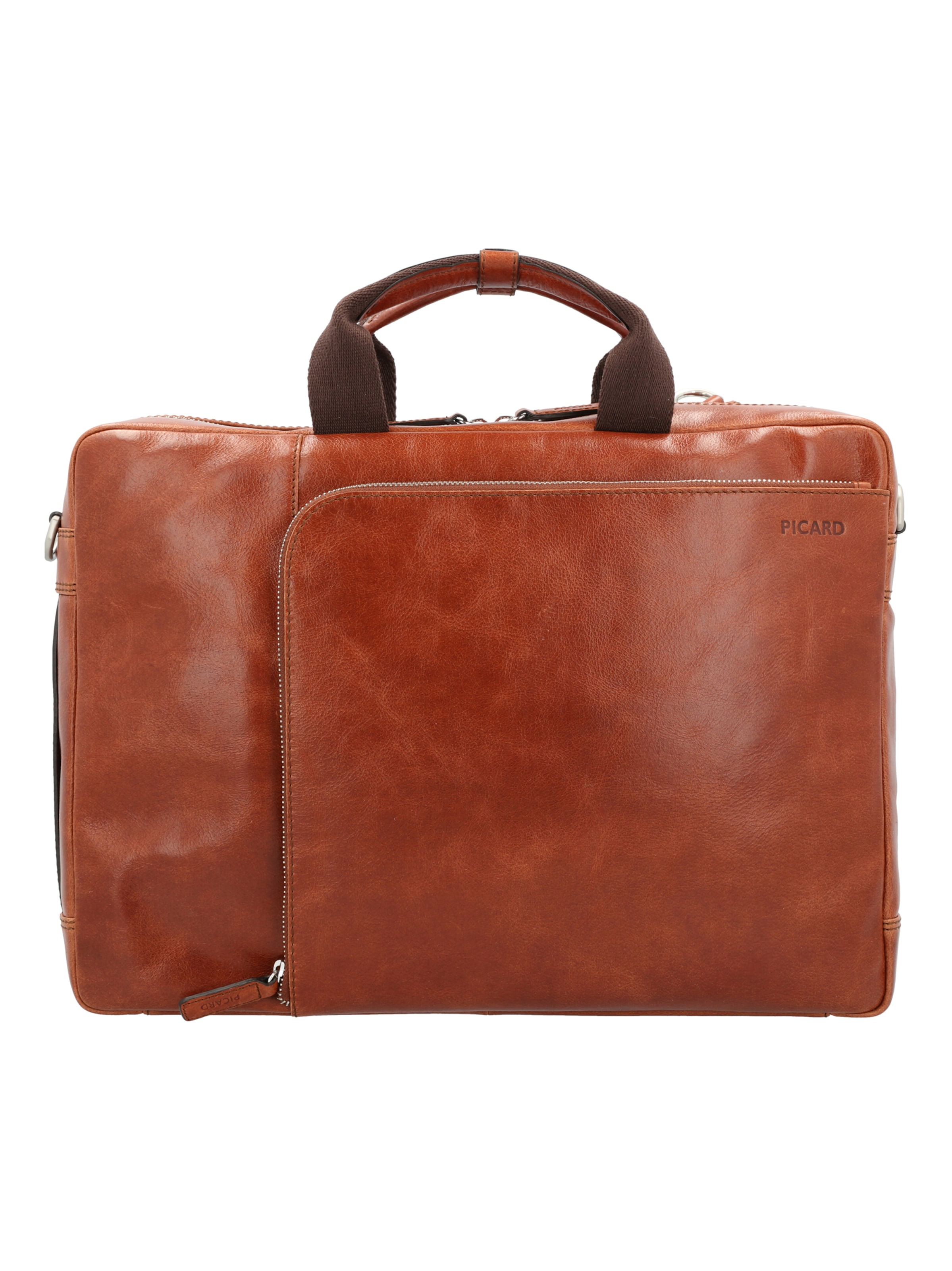Picard Aktentasche 'Buddy' in Braun: Vorderseite