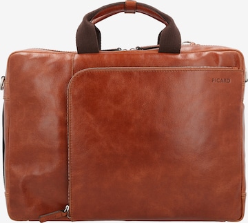 Picard Briefcase 'Buddy' in Brown: front