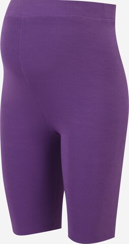 Skinny Leggings 'JAPUSA' di Pieces Maternity in lilla: frontale