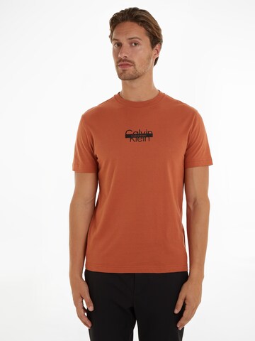 Calvin Klein Shirt in Orange: predná strana