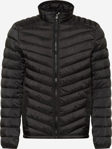 TOM TAILOR Between-season jacket in Black: front