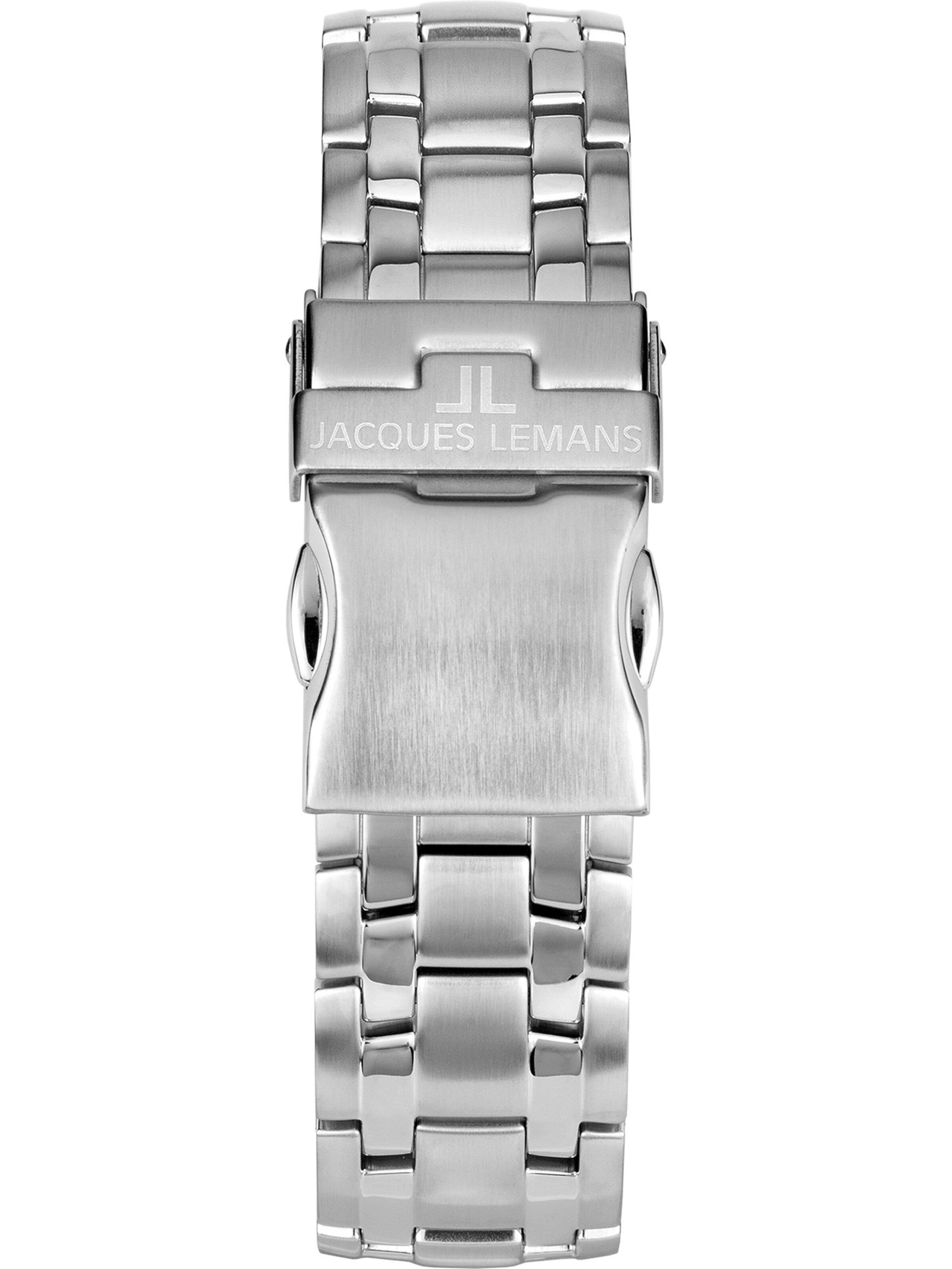 Jacques Lemans Analoguhr in Silber