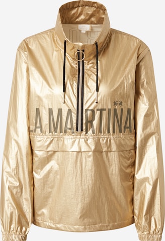 La Martina Between-Season Jacket in Gold: front