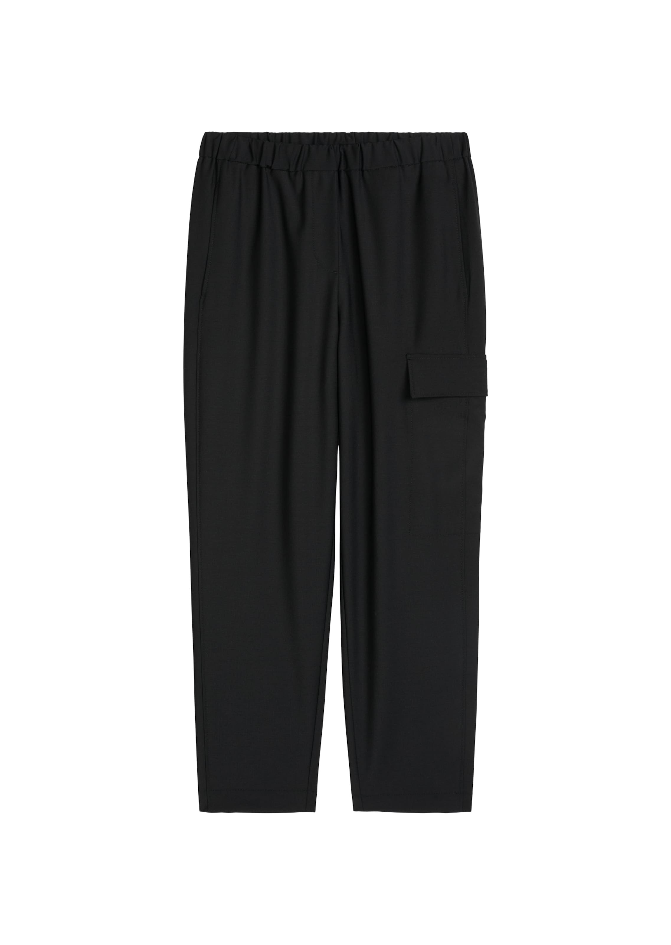 Marc O'Polo Cargo trousers in Black: front