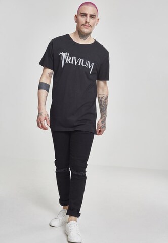 Mister Tee Shirt 'Trivium' in Zwart