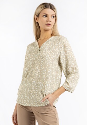 Usha Blouse in Beige: voorkant