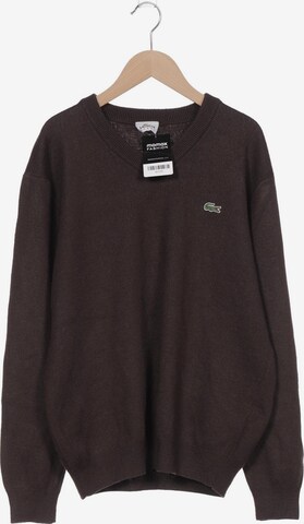 Lacoste Sport Pullover L in Braun: predná strana