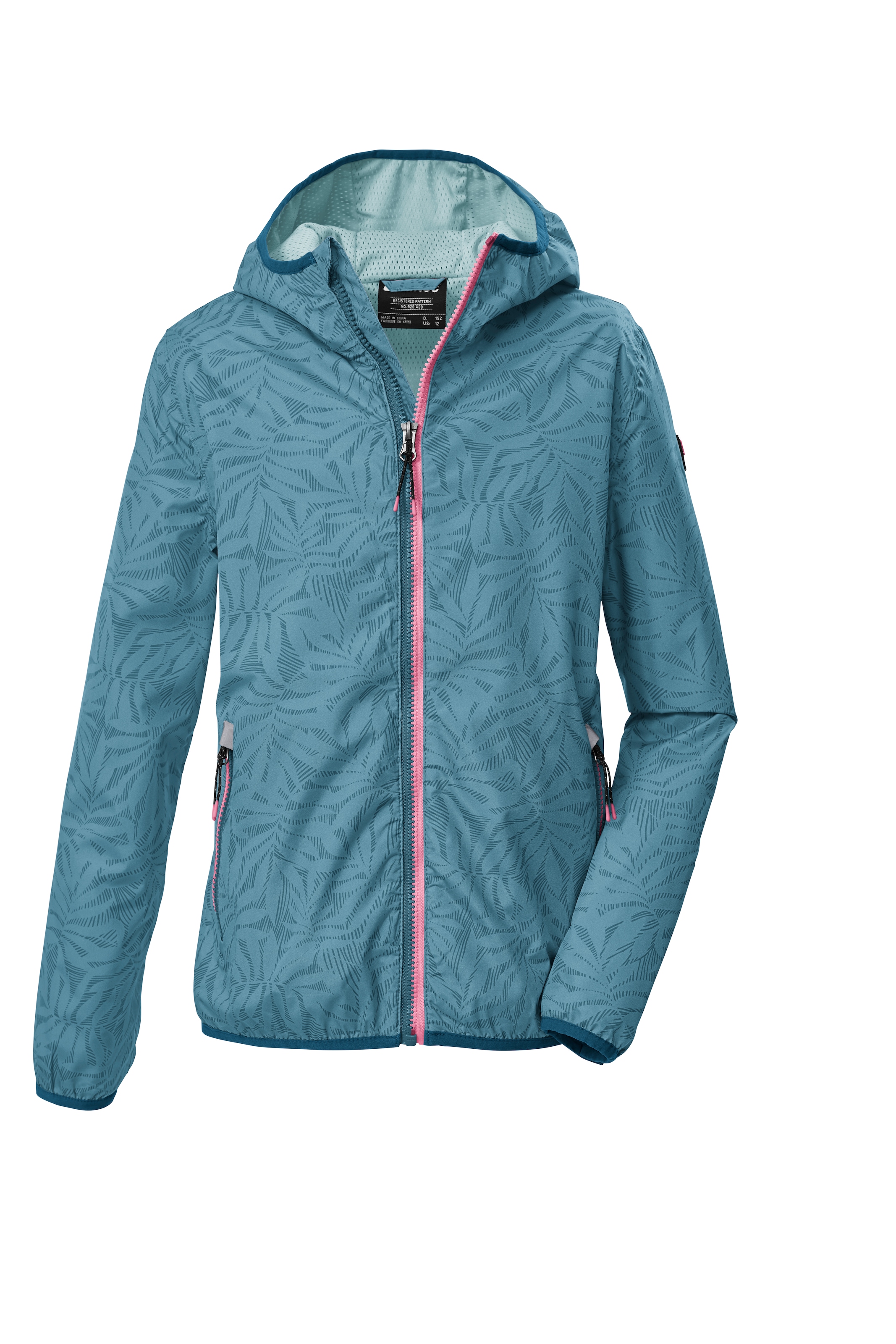 KILLTEC Outdoor jacket in Green: front