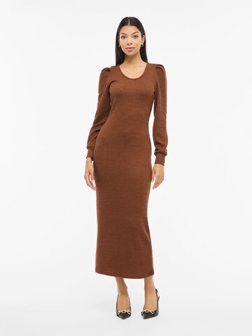 VILA Jurk in Bruin: voorkant