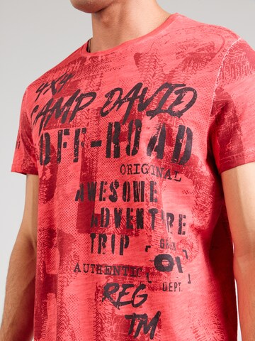 CAMP DAVID T-Shirt in Orange
