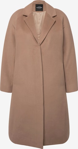 Ulla Popken Tussenmantel in Bruin: voorkant