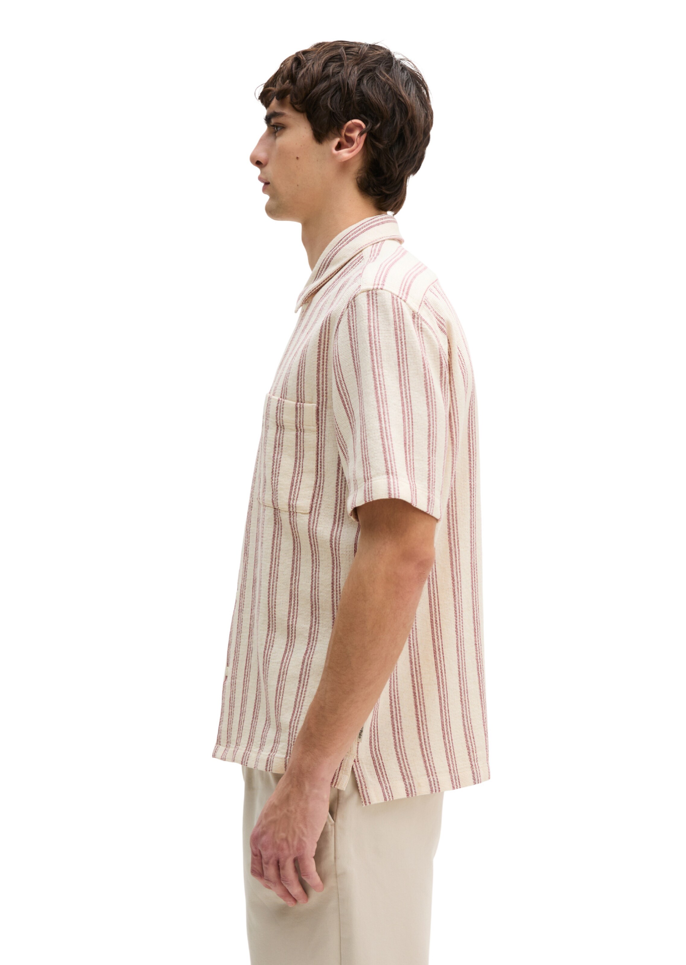 Coupe regular Chemise Marc O'Polo en beige