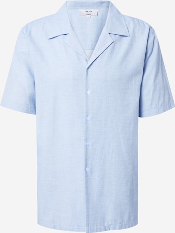 DAN FOX APPAREL Shirt 'Fritz' in Blauw: voorkant