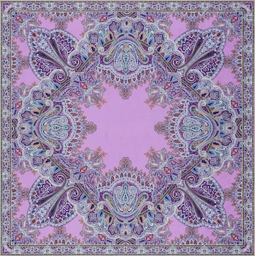 Roeckl Doek 'MIRROR PAISLEY' in Roze: voorkant