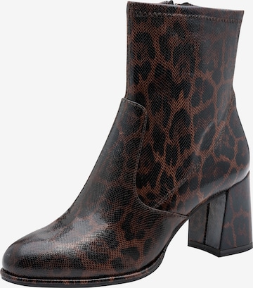 Tamaris - Botines en marrón: frente