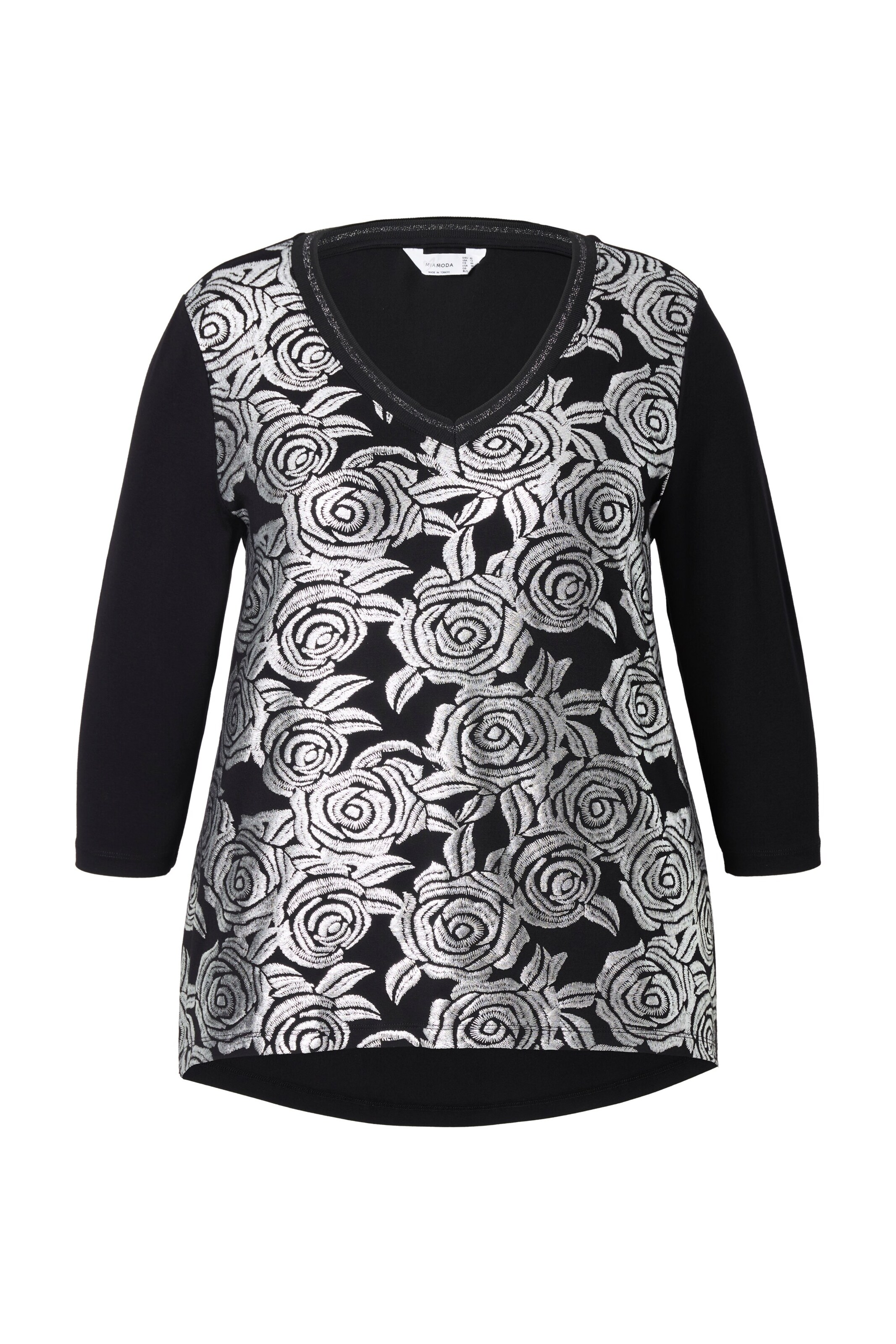 MIAMODA Shirt in Schwarz: Vorderseite