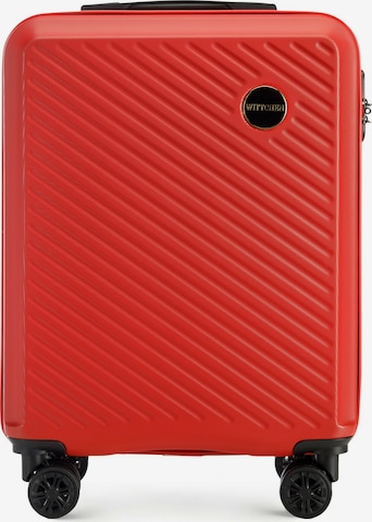 Wittchen Suitcase 'Circle line' in Red: front