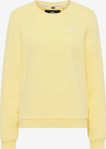 Schmuddelwedda Sweatshirt 'Yasanna' in Yellow: front