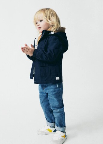 MANGO KIDS Between-Season Jacket 'Pascal' in Blue: front